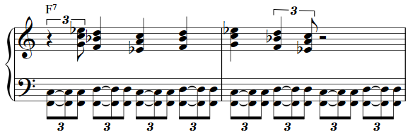 How to play a blues shuffle 4