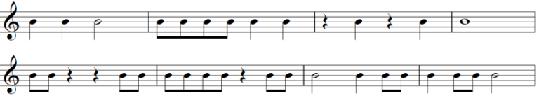 piano rhythm exercise 2