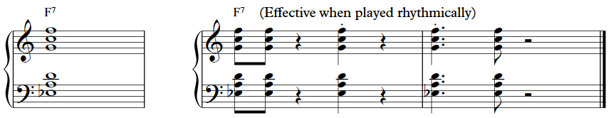 jazz comping techniques 1