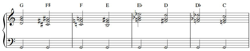 pedal tones 1