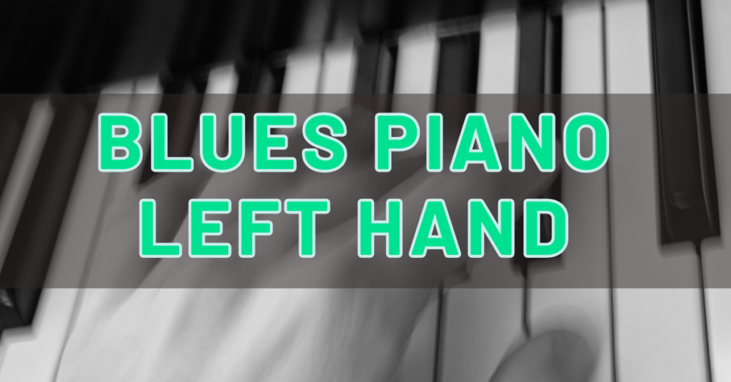blues piano left hand